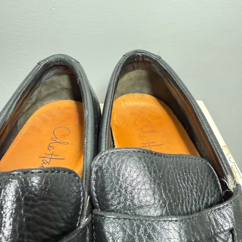 Classic Cole Haan Size 10 Men’s Black Leather Loafers